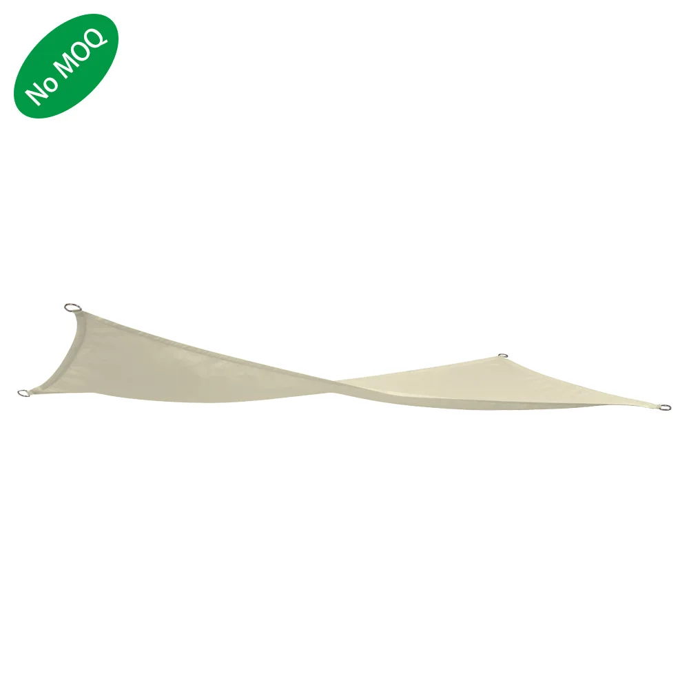 
2019 Hot Sale Rectangle 5*7m canvas shade sail uv protection netting waterproof sun sails 