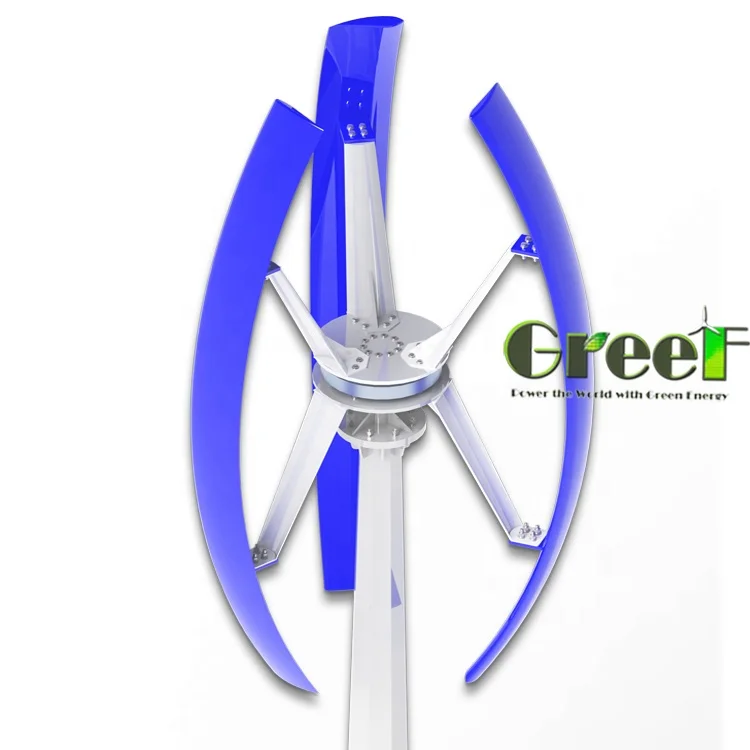 3kw low wind speed Vertical axis wind turbine price, windmill for home use
