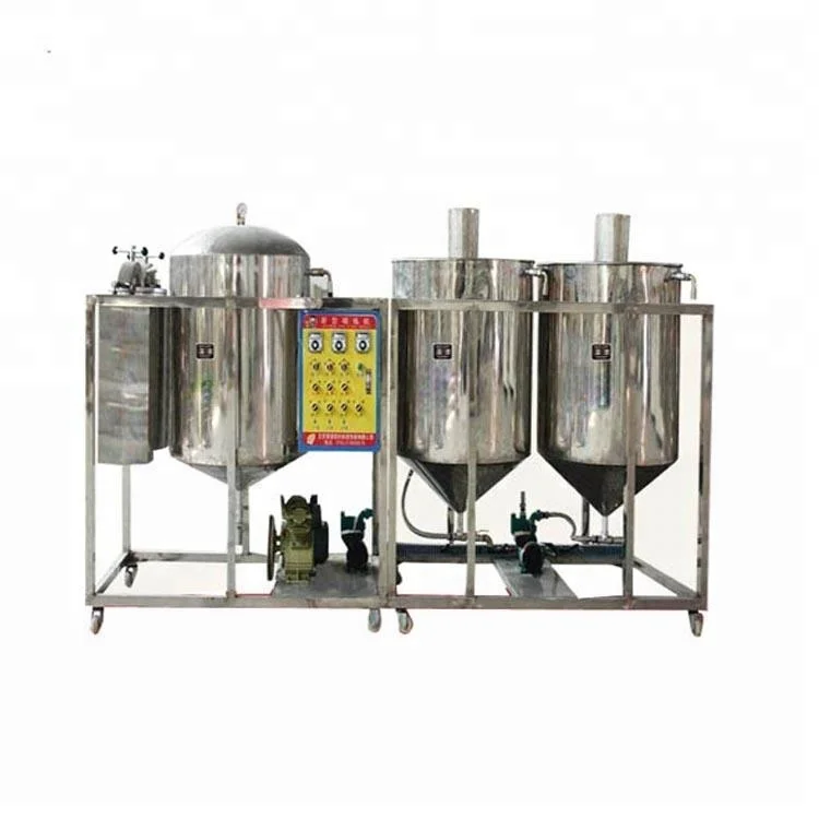 Factory promotion palm coconut oil refinery processing machine