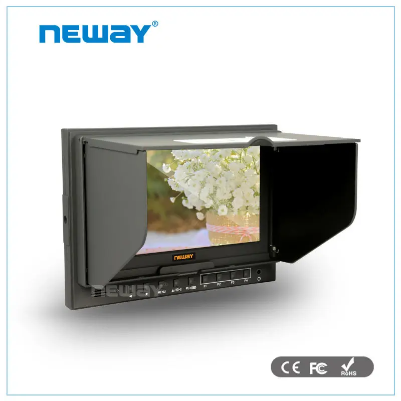 Высокое разрешение 1024x600 7-дюймовый HDMI камера-монитор