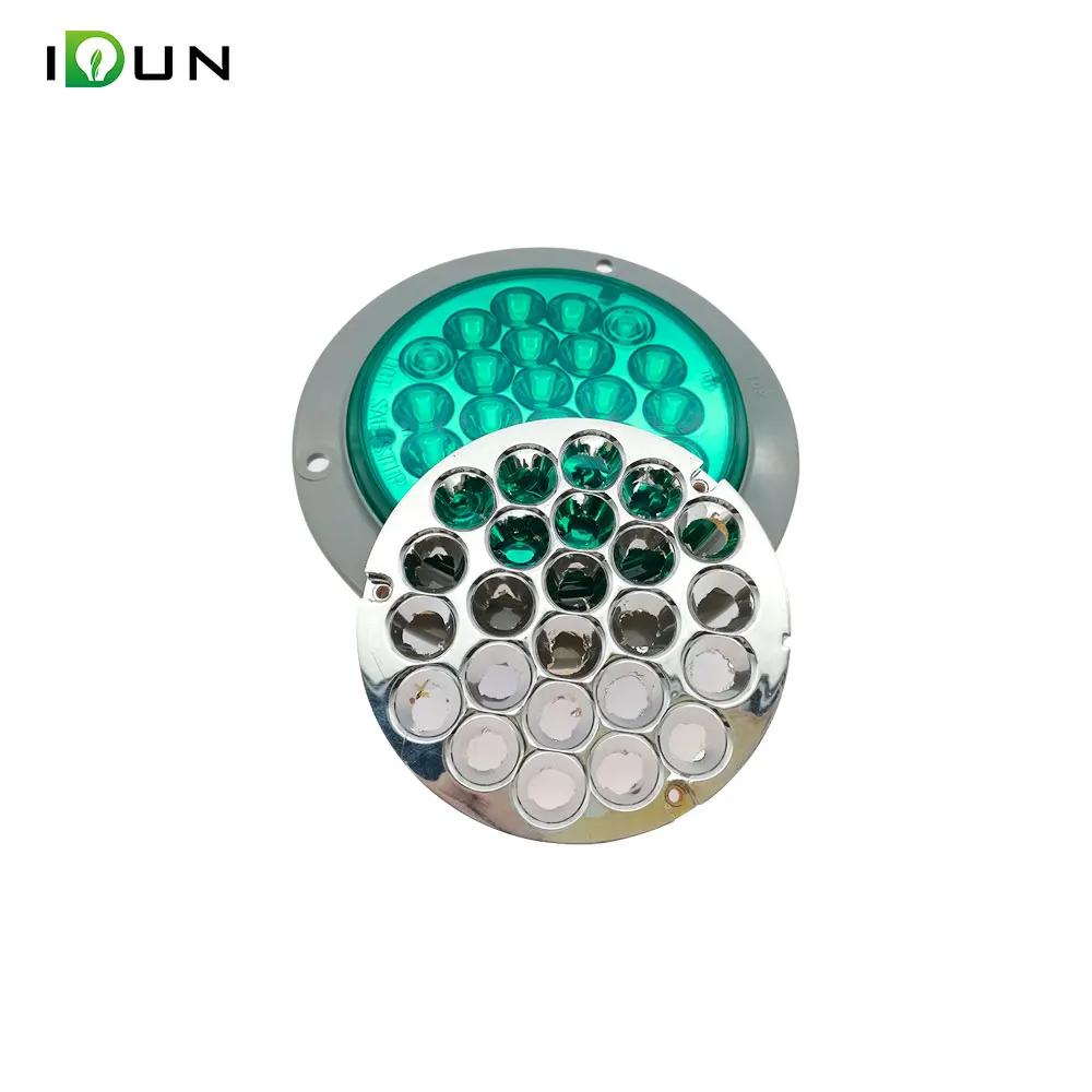 24 LED Car Truck Trailer Lorry Brake Light Stop Turn Tail Light Lamp Use for Stop Tail Indicator and Reverse