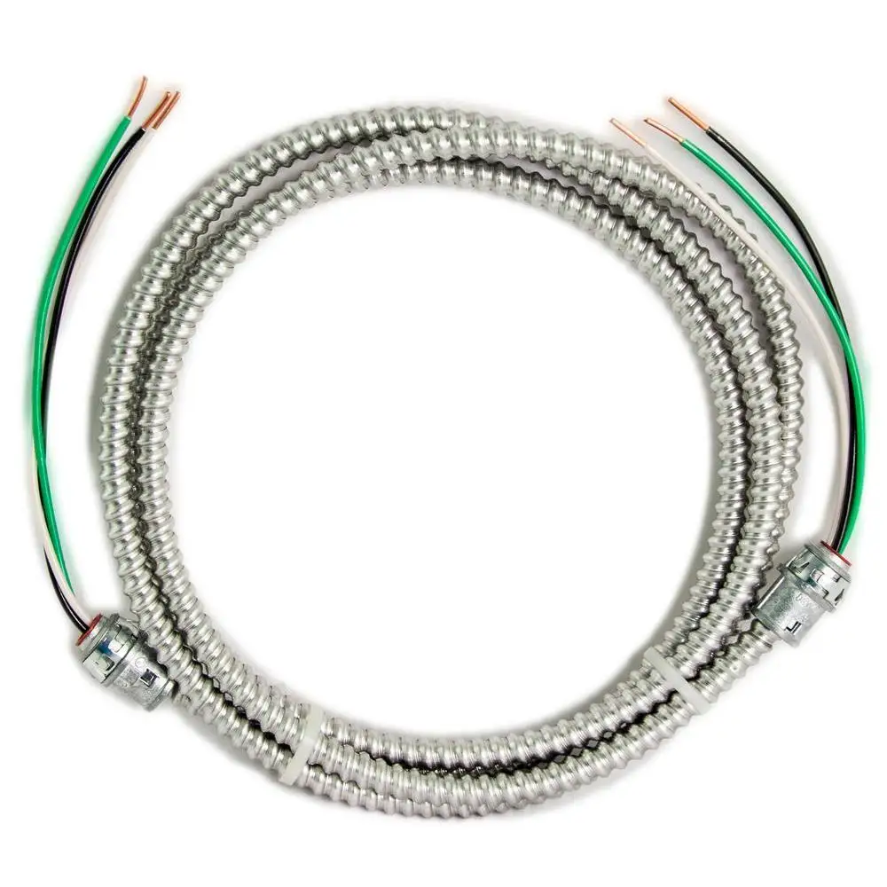 Explosion proof Instrument cable 1pair AWG16 with CORRUGATED METAL ARMOR OF AC90 Galvanized