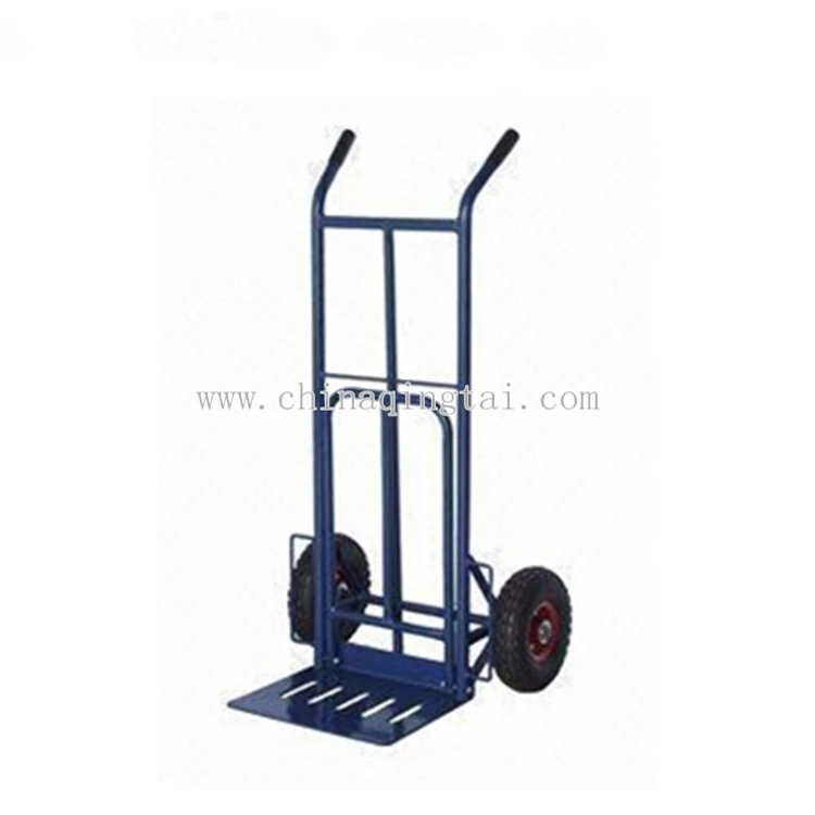 Складная ручная тележка с пневматическими шинами для склада