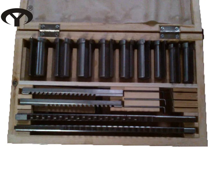 
HSS metric keway broach set aliexpress/broaching set with shim and bushing 