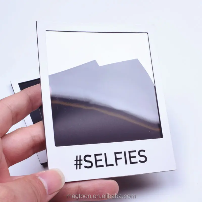 Wholesale mini aluminum alloy magnetic picture frame, rubber magnetic picture frame