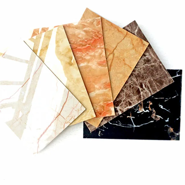 Cheap price waterproof 3mm pvc marble board uv panel export to india