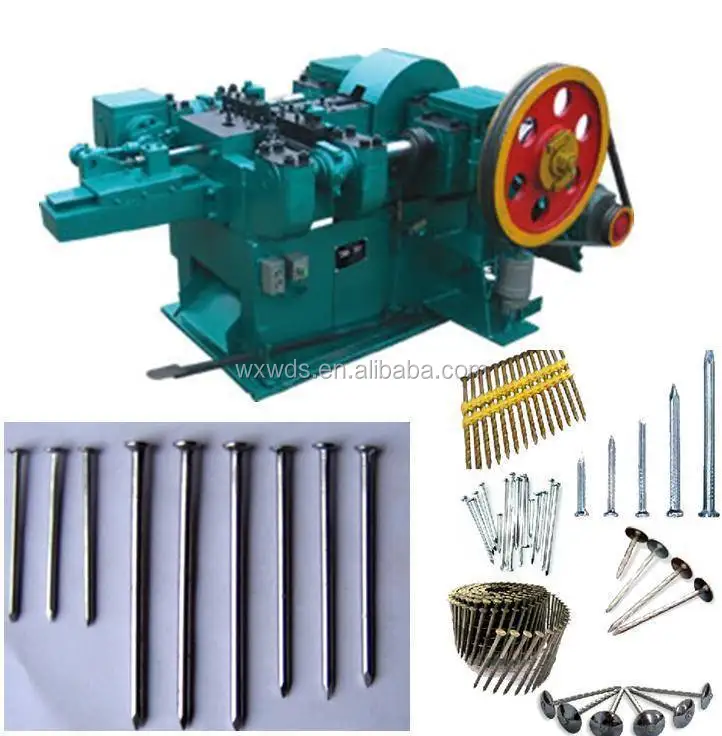 auto nail making machine/iron wire drawing machine with best service