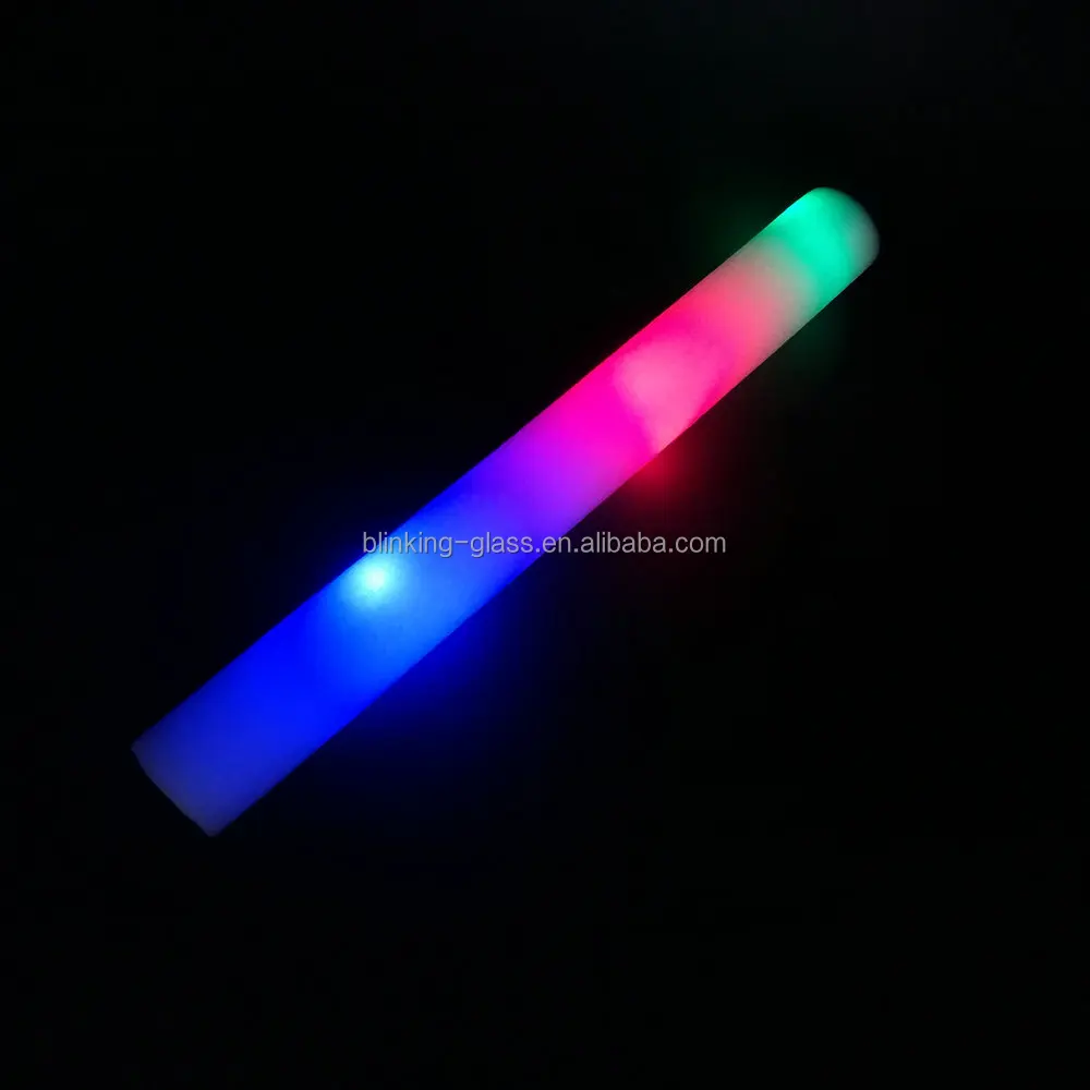 Colorful glow stick,foam light sticks,biodegradable glow stick