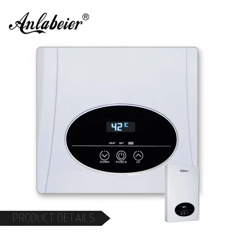 220v Hot Sell 8kw 12kw Portable Electric Instant Shower Water Heater for Bathroom