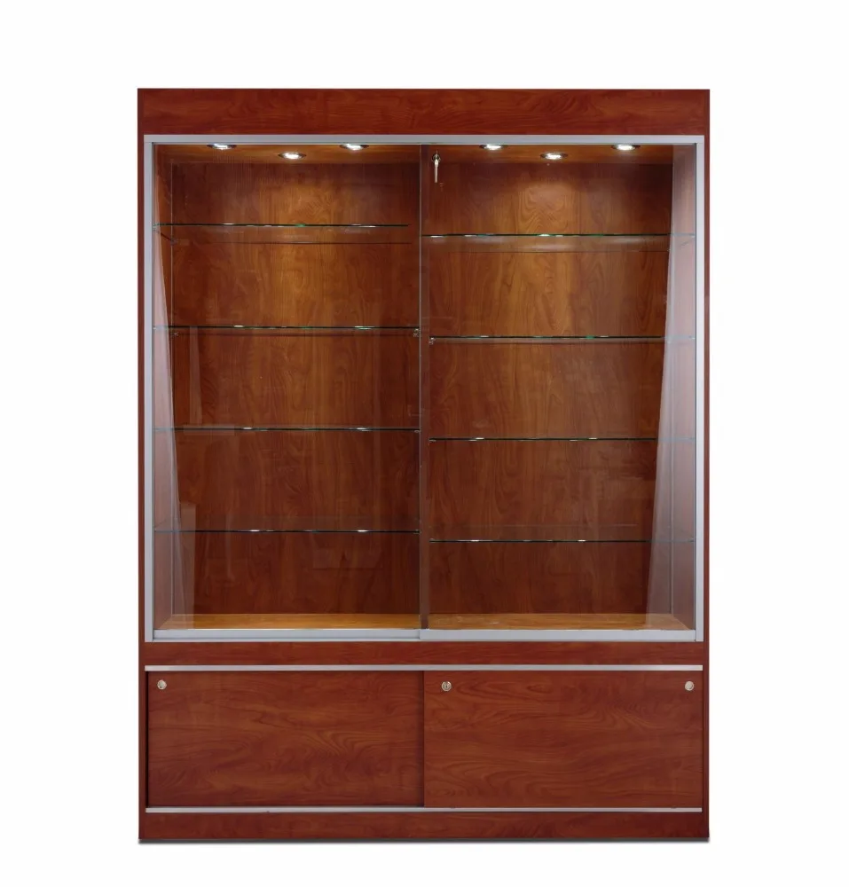 
Antique wooden display showcase ,Collectibles trophies diaplay cabinets 