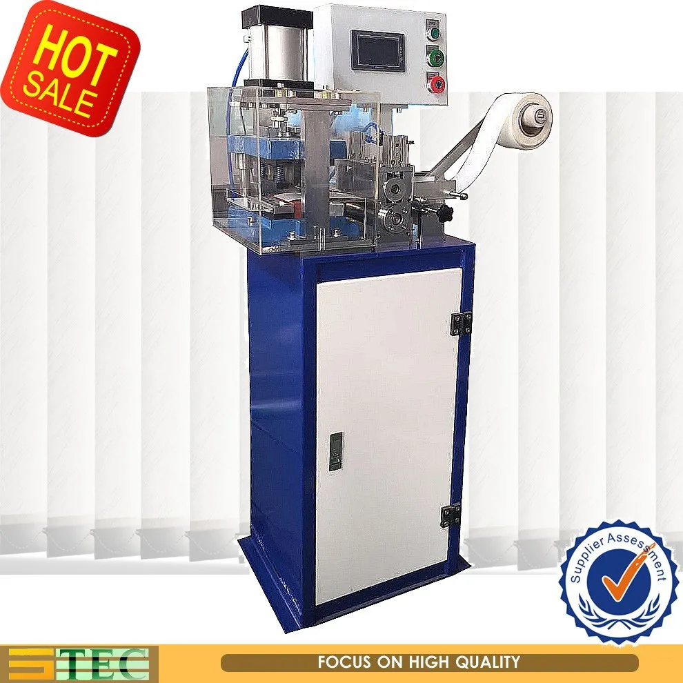 STEC 200w Automatic Fabric  Vane Cut Punch Crease Vertical Blind Machine For 89mm 100mm 127mm