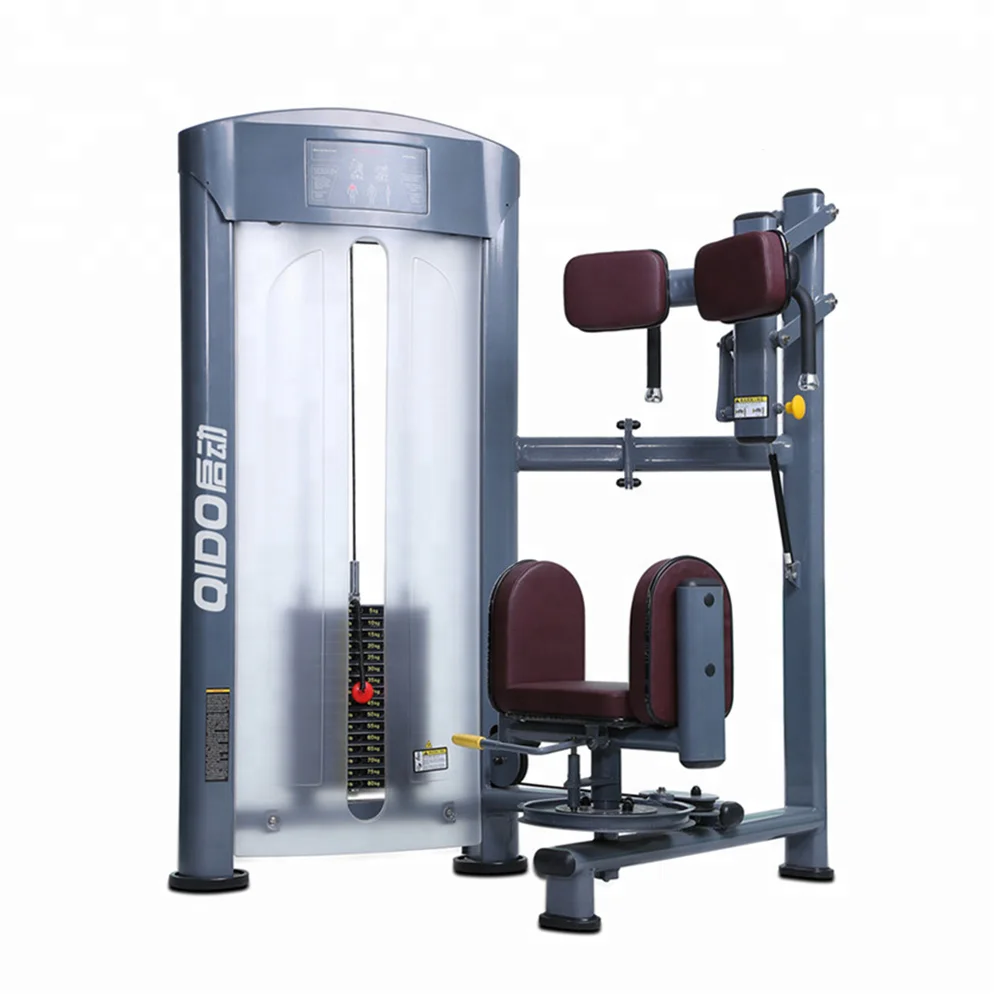 Import Fitness Gym Equipment Commercial Strength Machine Body Building Abdominal Crunch Machine
