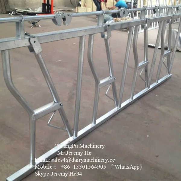 Hot-galvanized Steel Headlock for Cow/Goat /Sheep Dairy Farm