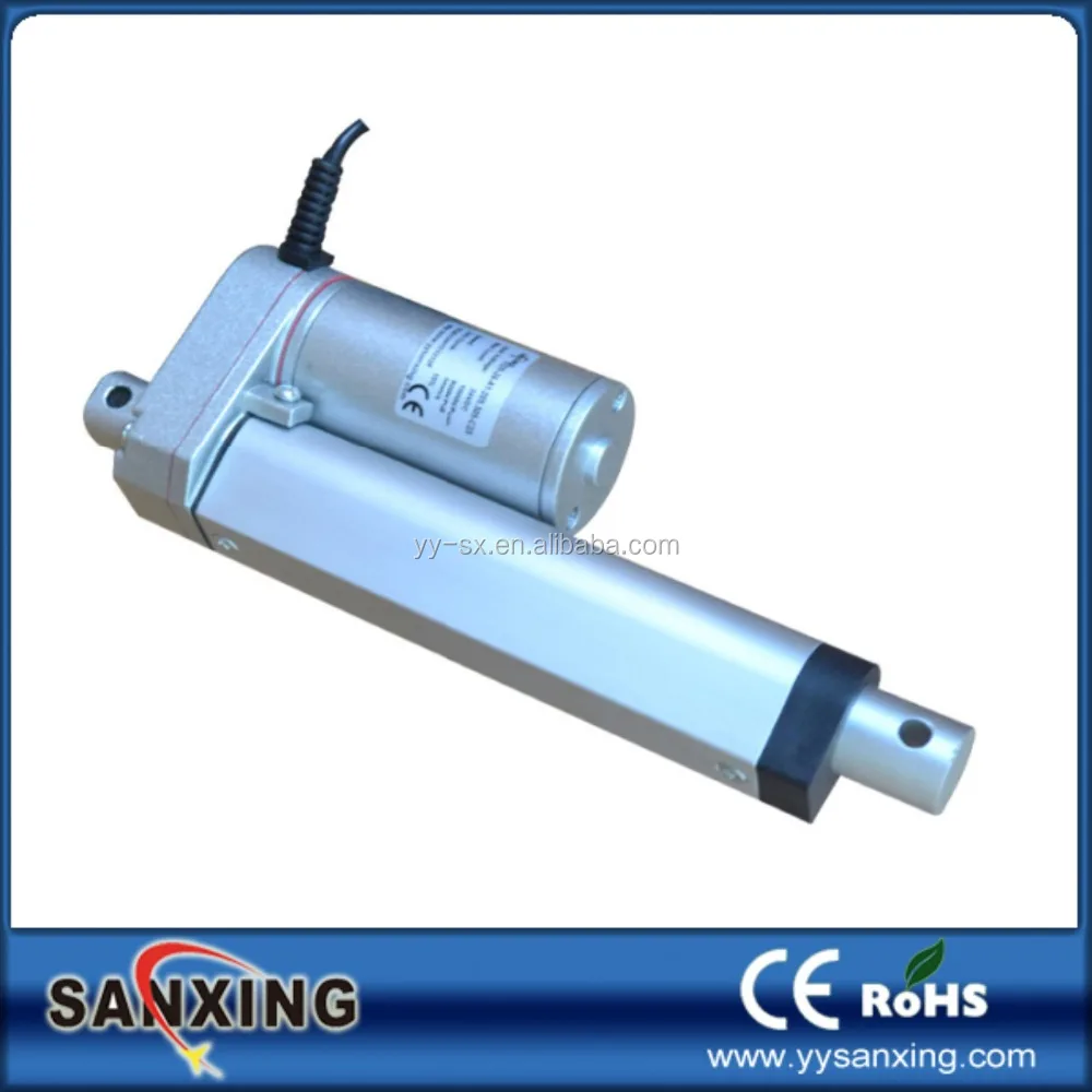 Линейный привод двигателя 12 В электрический мини-линейный