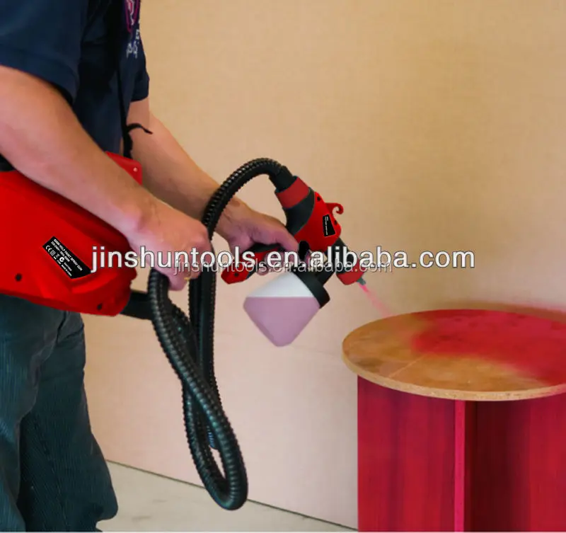 HVLP Electric Spray Paint Gun 3-Ways Painting Sprayer car Auto body House