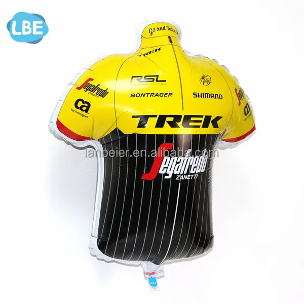 man T-shirt shaped logo foil balloons custom printed balloon