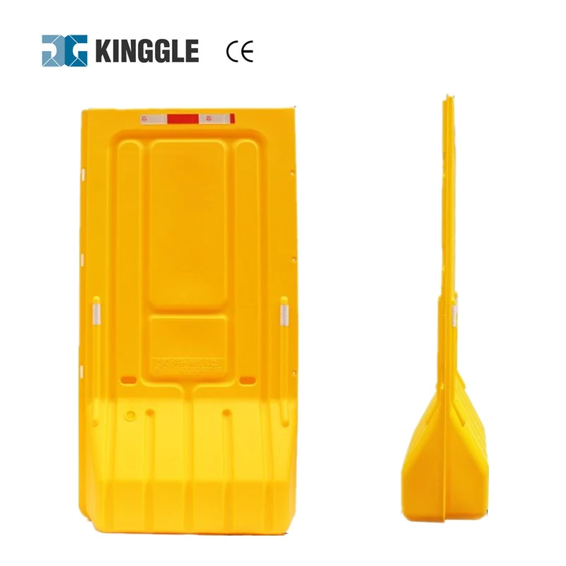 plastic traffic furniture road barrier blow mold price