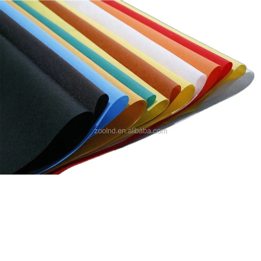 100% Polypropylene Fabric 120gsm Color PP Spunbond Nonwoven Fabric