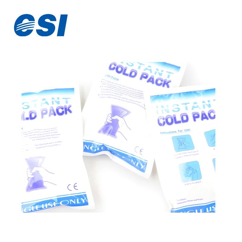 CSI Disposable instant medicine cold pack chemical cooling packs