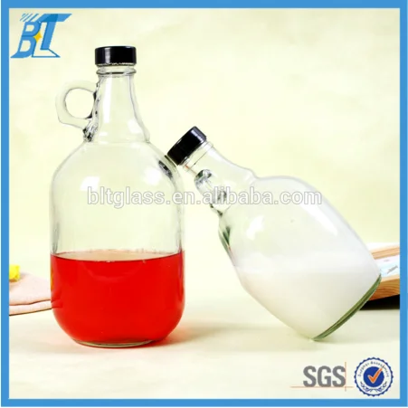 Стеклянные винтажные бутылки объемом 3 л 2 литра для вина с пластиковой закручивающейся крышкой поставщик из Китая
