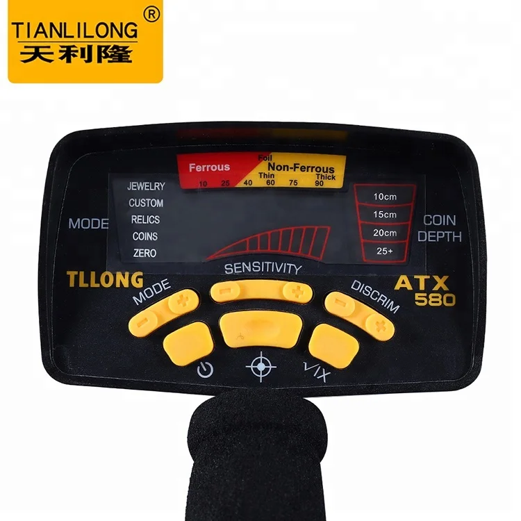 New Arrivals Deep Earth Hunter Cheap Metal Detector Industry With DD Waterproof Coil