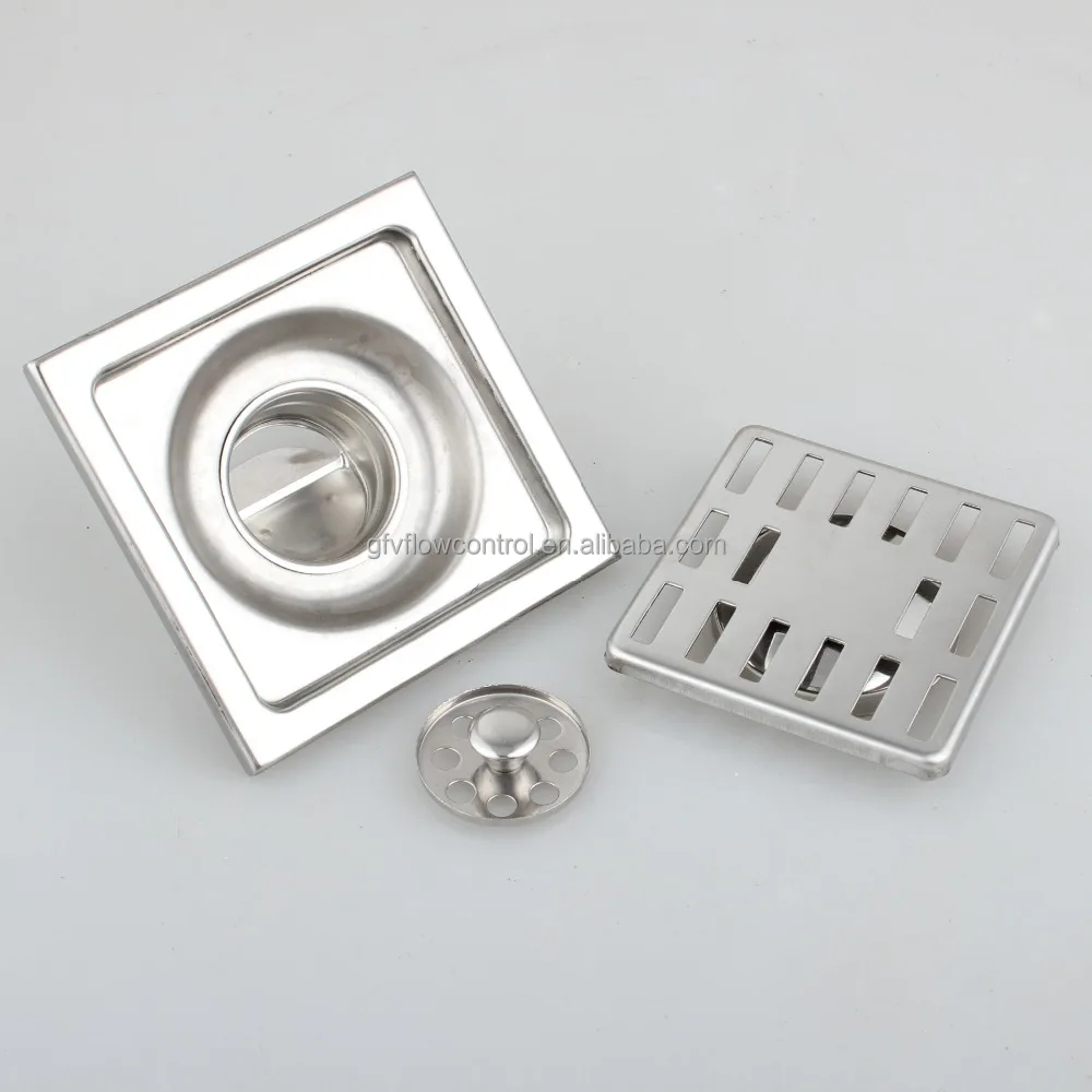 
GFV-FD1028 High quality modern Stainless steel anti-odor floor drain 