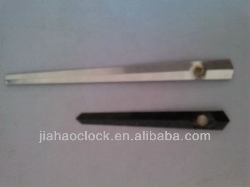 110mm minute hand white clock hands aluminum clock needles customer color high level second hands for wall quartz clocks