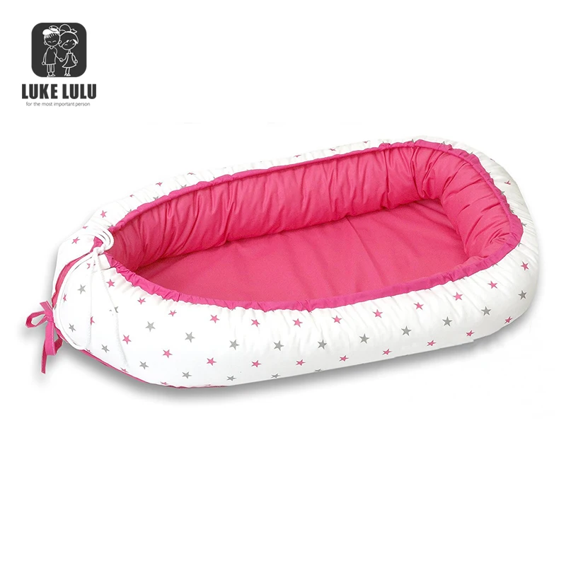 Новое поступление, портативное и регулируемое детское гнездо-кокон для сна для новорожденных