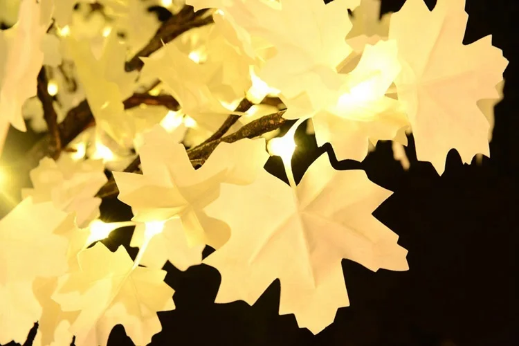 China manufacturer new outdoor led christmas 2m artificial garden decorative tree light