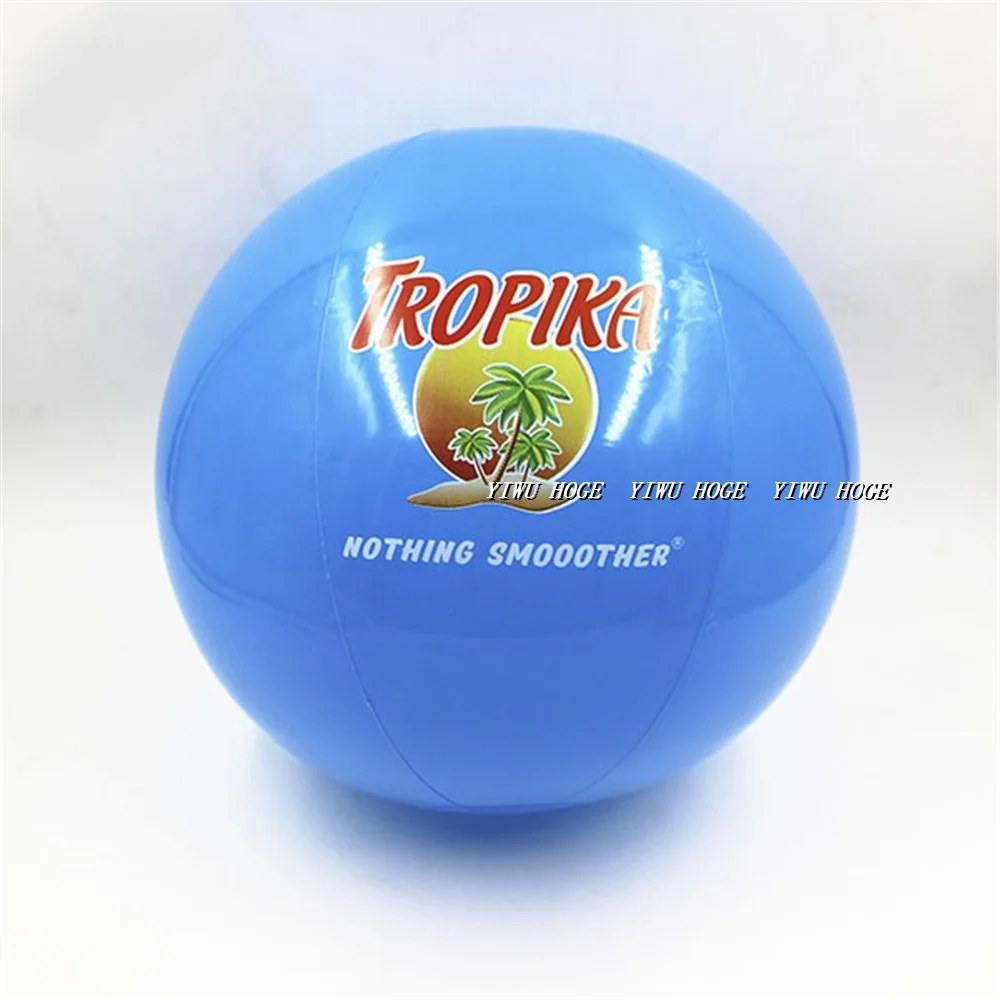 Wholesale 16inch inflatable logo custom beach ball pvc toy ball for promotion
