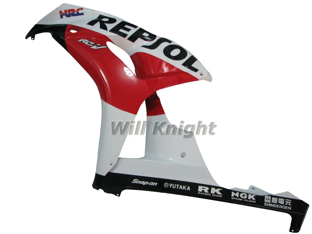 Injection Body Kit for Honda CBR1000RR CBR1000 2006 2007 Red Repsol Edition