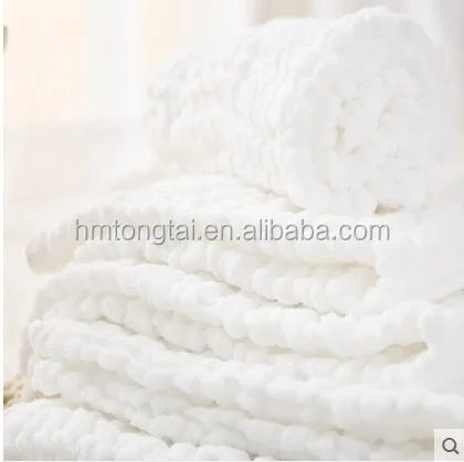 
5 pieces set of 100% cotton newborn baby gauze towel bib & burp 