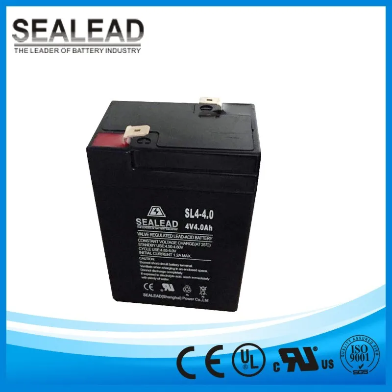 
lead acid battery 4v 4.0ah rechargeable batteries for electronic clean roller tape 