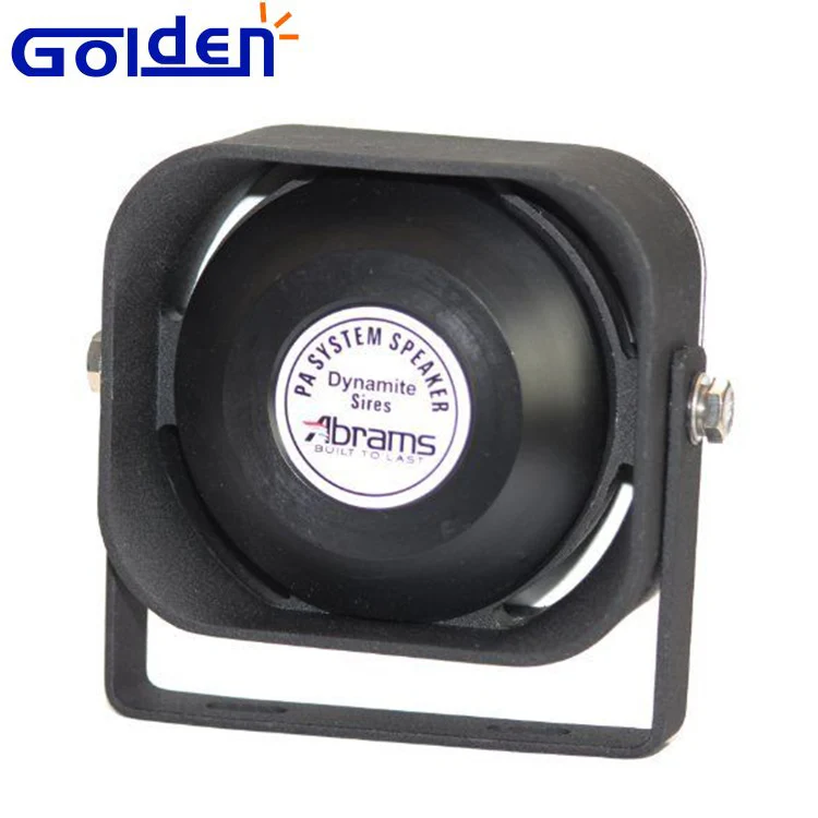 12V slim 100w police siren horn speaker