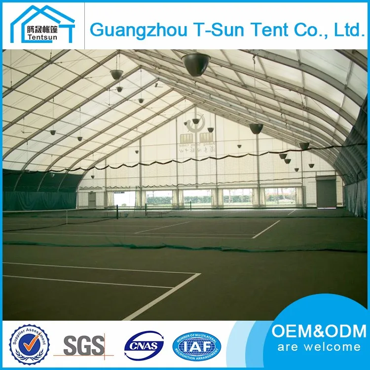 10x10m 20x20m 20x30m roof structures sport outdoor canopy tennis court swimming pool curved tent