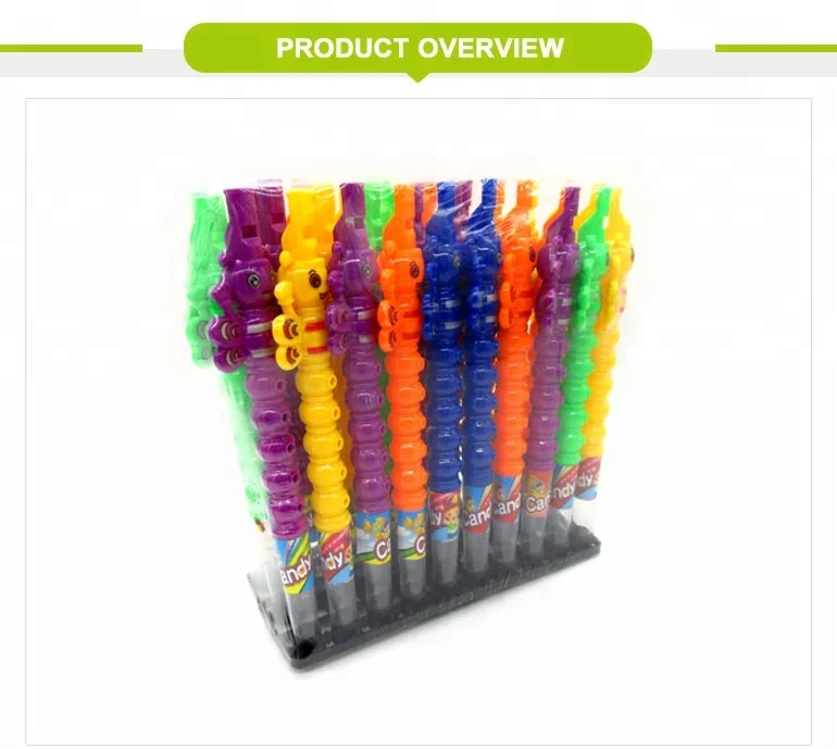 Bee shape whistle toy candy toys with sweet candy