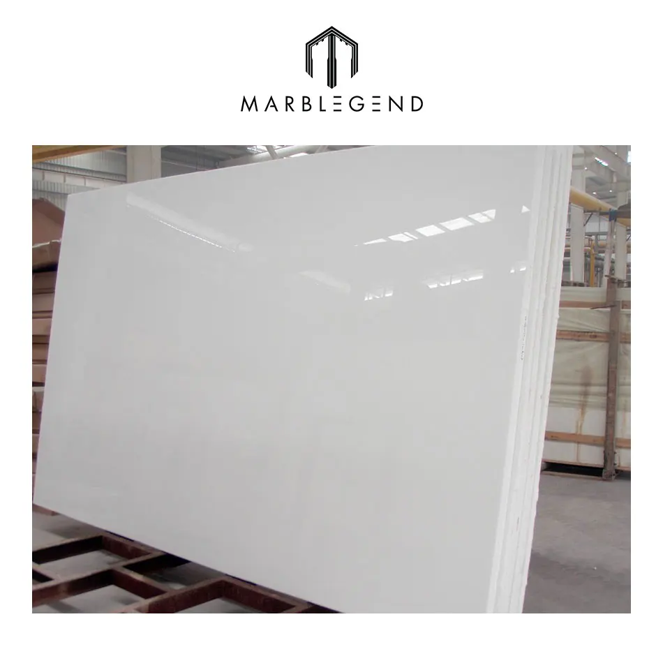factory price wholesale white nano crystallized glass wall panel