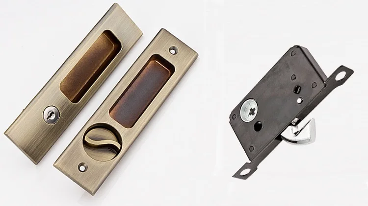 Wholesale good quality modern home household security sliding bedroom wooden door lock