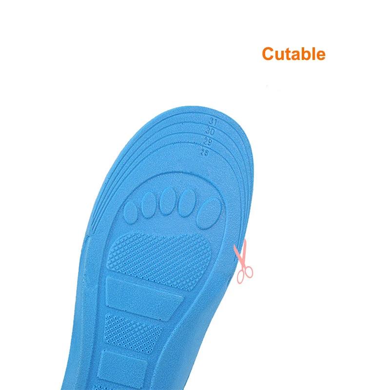 High quality full length children flat feet care arch support kids medical orthotic insoles for shoes
