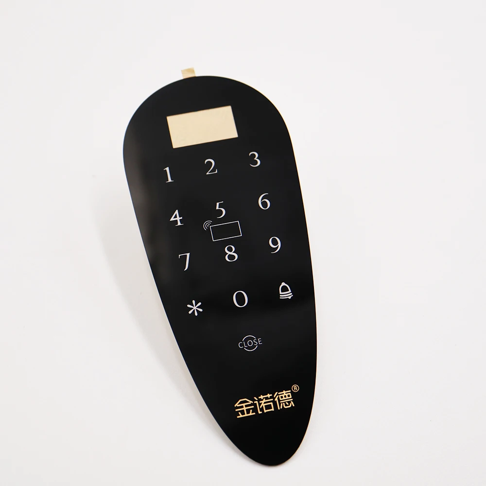 Pet/Polycarbonate/PMMA Faceplates Graphic Overlays/Membrane Switch Panel Sticker