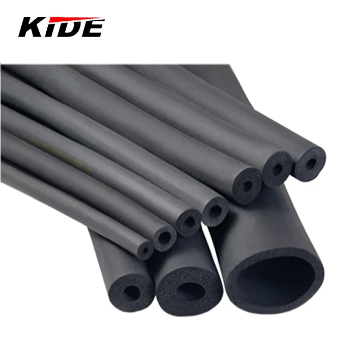 Nitrile foam insulation tube nbr insulation foam hose pipe section