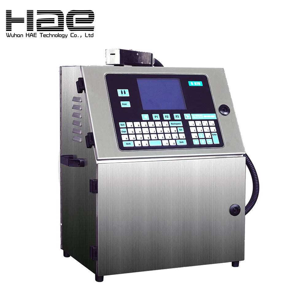 Food Packaging Bags Printing Small Character CIJ Coding Printer Machine