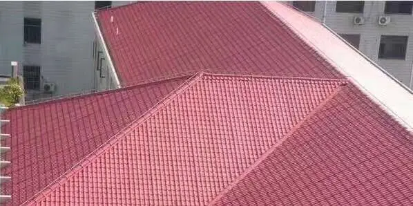 PVC synthetic resin roofing tiles waterproof and heat insulation roofing sheet shingles in cheap price and good quality