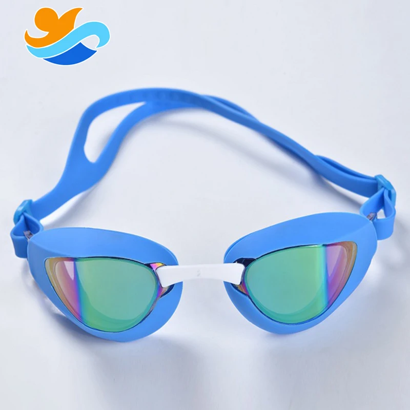 Взрослые HD противотуманные водонепроницаемые очки для плавания