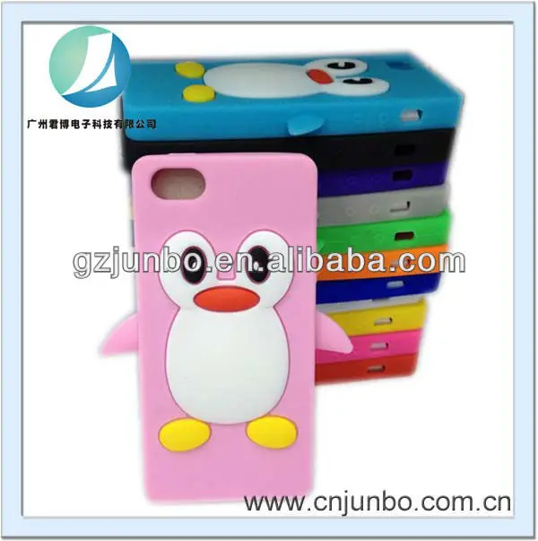 lovely пингвина дизайн корпуса для iphone 5 5g