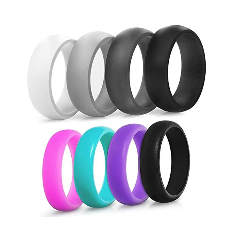 Fashion Design Silicone Wedding Finger Ring And Band