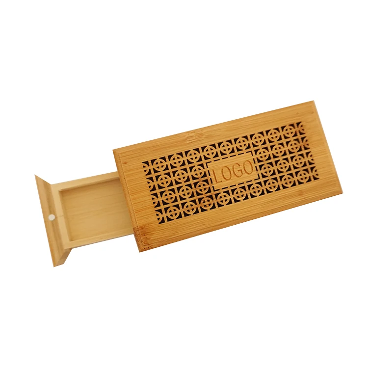 Mini Wood oud incense burner with drawer