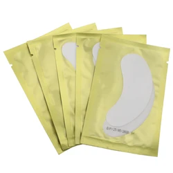 eyelash extension tools Golden under eye pads Gel eye patches