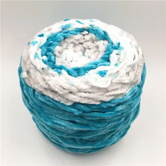
polyester wholesale chenille yarn scarf soft warm winter fancy yarn for knitting and crochet 