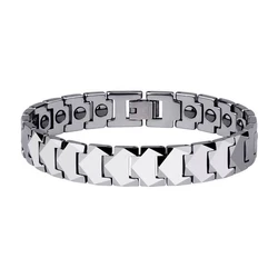 Fashion Jewelry  Tungsten Carbide Energy Magnetic Bracelet for Men Women